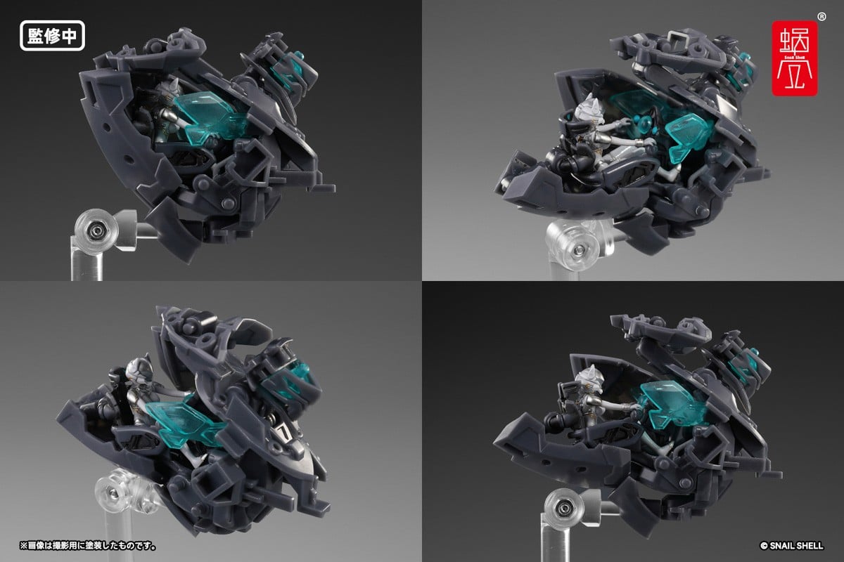 SHELLWORKS『ARKFRAME A-07 アヌビス』1/48 プラキット-017