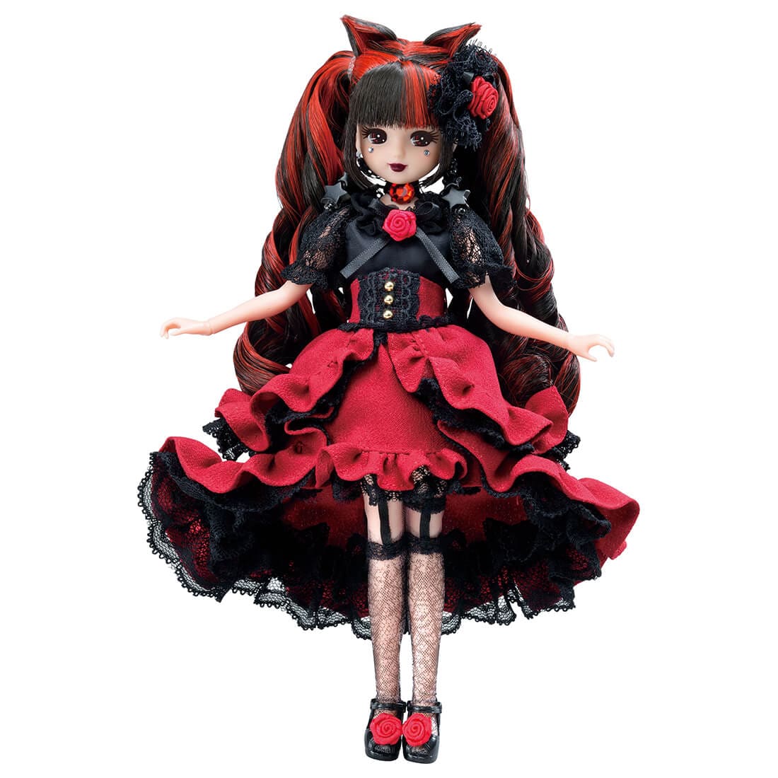 【限定販売】リカちゃん人形『プレミアムリカ Chat Noir de Minuit(シャノワール・ドゥ・ミニュイ)~真夜中の黒猫~』完成品ドール-003