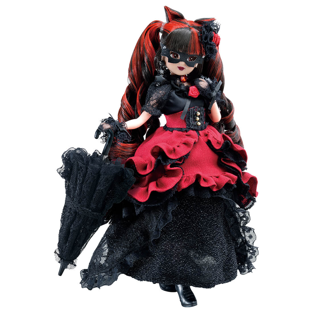 【限定販売】リカちゃん人形『プレミアムリカ Chat Noir de Minuit(シャノワール・ドゥ・ミニュイ)~真夜中の黒猫~』完成品ドール-009