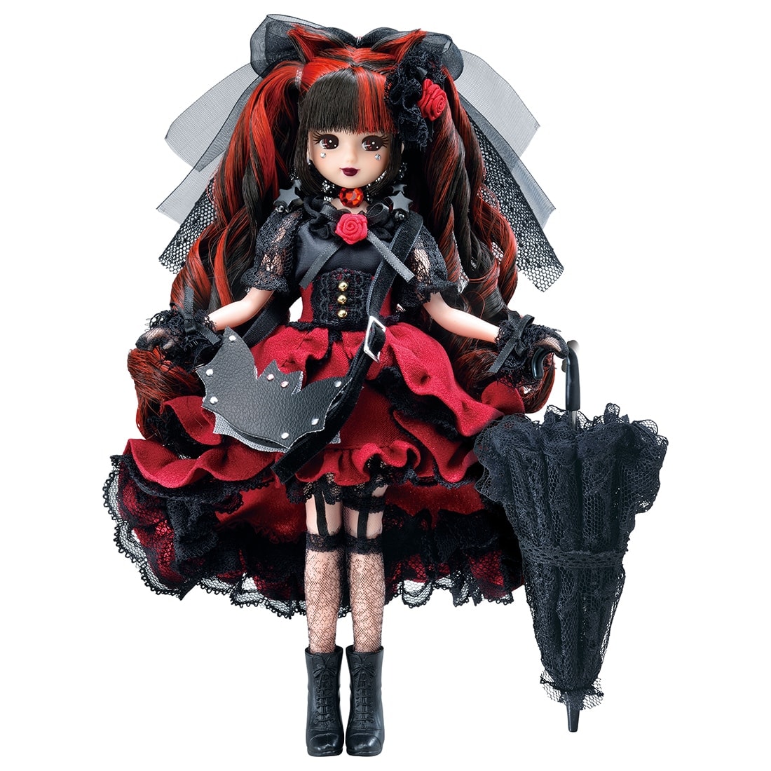 【限定販売】リカちゃん人形『プレミアムリカ Chat Noir de Minuit(シャノワール・ドゥ・ミニュイ)~真夜中の黒猫~』完成品ドール-010