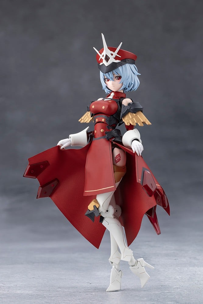 無限邂逅メガロマリア『赤菱サナ［戦闘装束］』プラモデル-006
