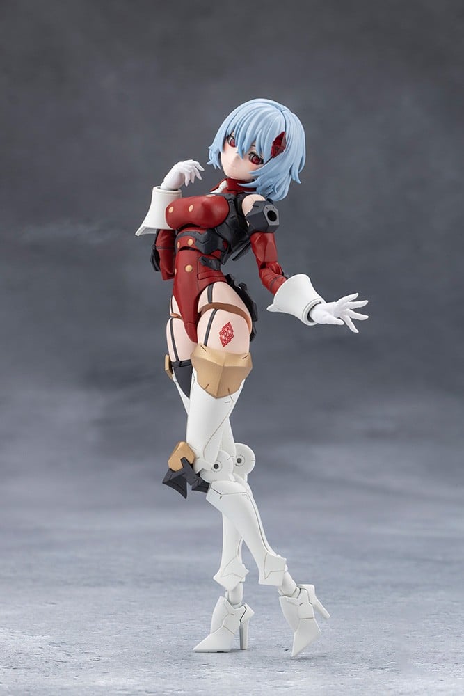 無限邂逅メガロマリア『赤菱サナ［戦闘装束］』プラモデル-015