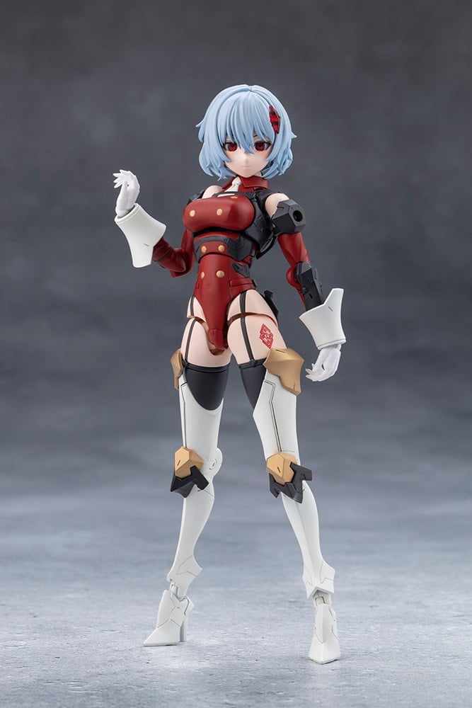 無限邂逅メガロマリア『赤菱サナ［戦闘装束］』プラモデル-017
