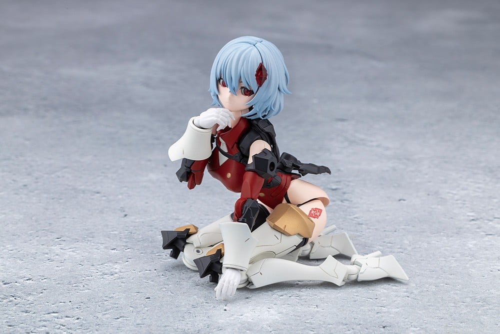 無限邂逅メガロマリア『赤菱サナ［戦闘装束］』プラモデル-020