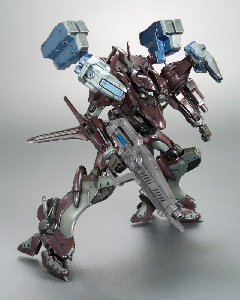 V.I.シリーズ『ミラージュ C02-URANUS ウラヌス』アーマード・コア3 1/72 プラモデル-002