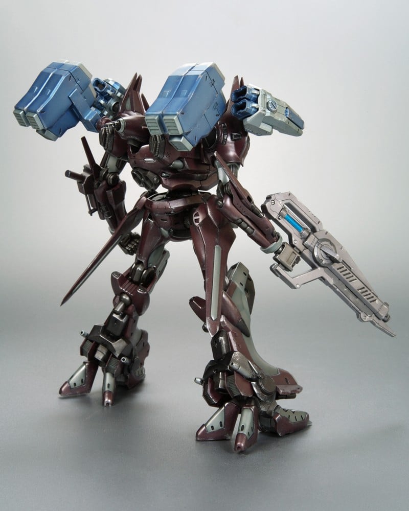 V.I.シリーズ『ミラージュ C02-URANUS ウラヌス』アーマード・コア3 1/72 プラモデル-004