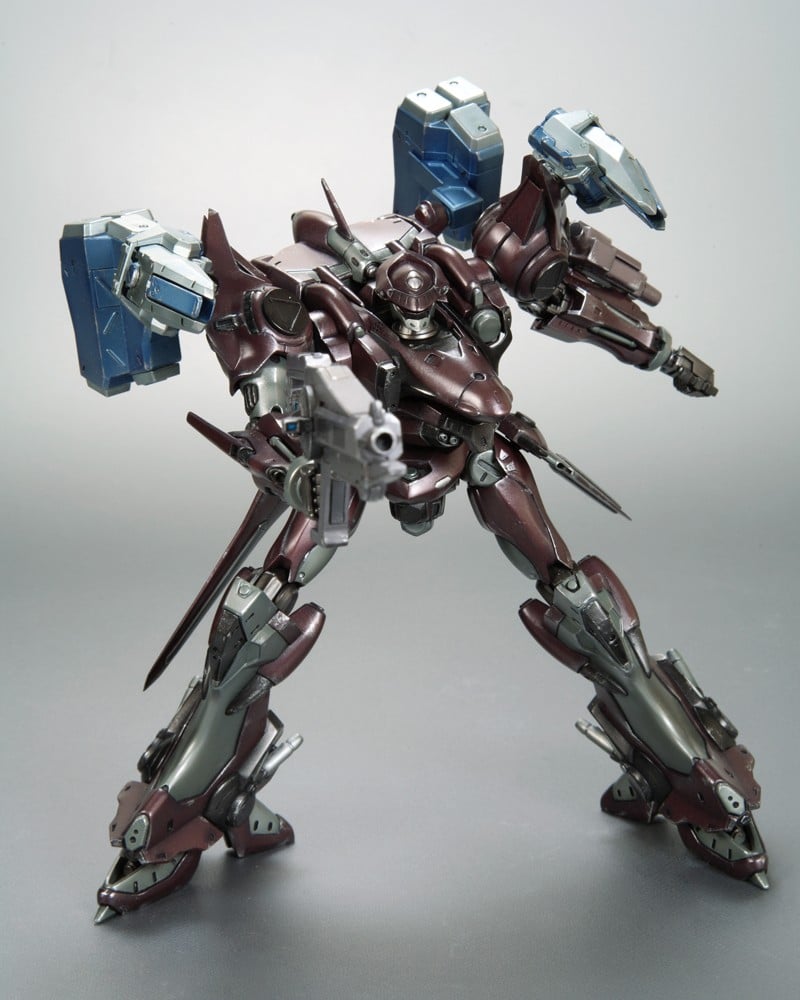 V.I.シリーズ『ミラージュ C02-URANUS ウラヌス』アーマード・コア3 1/72 プラモデル-005