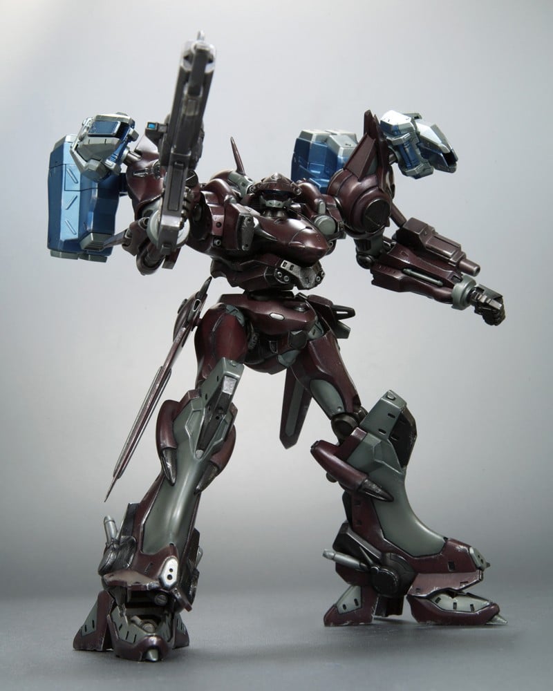 V.I.シリーズ『ミラージュ C02-URANUS ウラヌス』アーマード・コア3 1/72 プラモデル-006