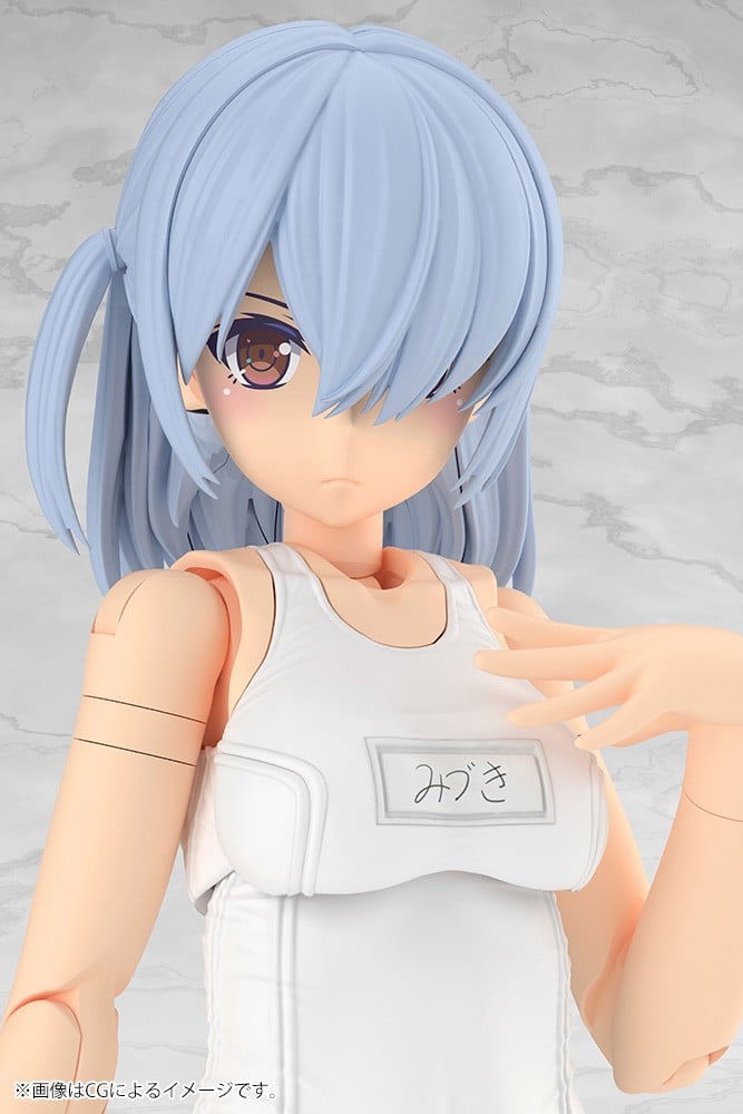 フレームアームズ・ガール『ミヅキ School Swimsuits Ver. ホワイトVer.』プラモデル-011