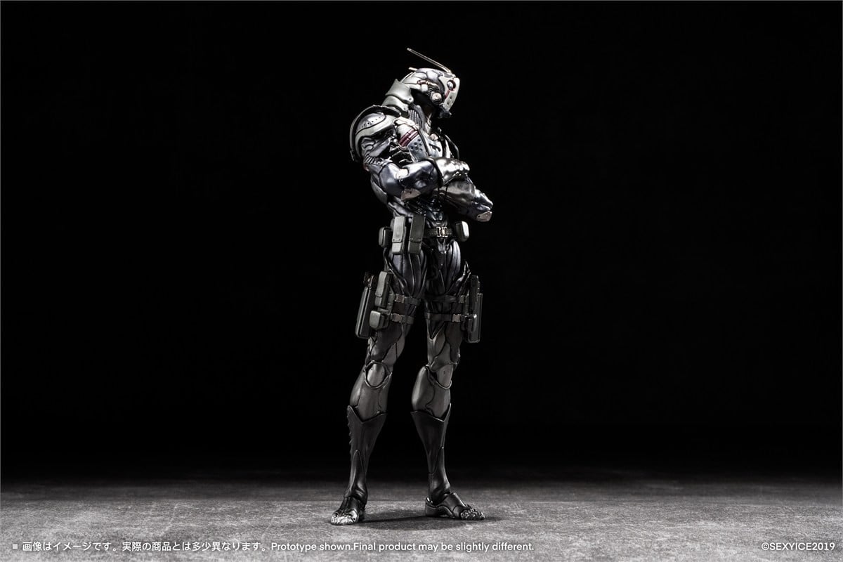 蟲シリ一ズ『ダイダロス計画実験体 B0200 イナゴ 蝗 Acridid』1/12 アクションフィギュア-008