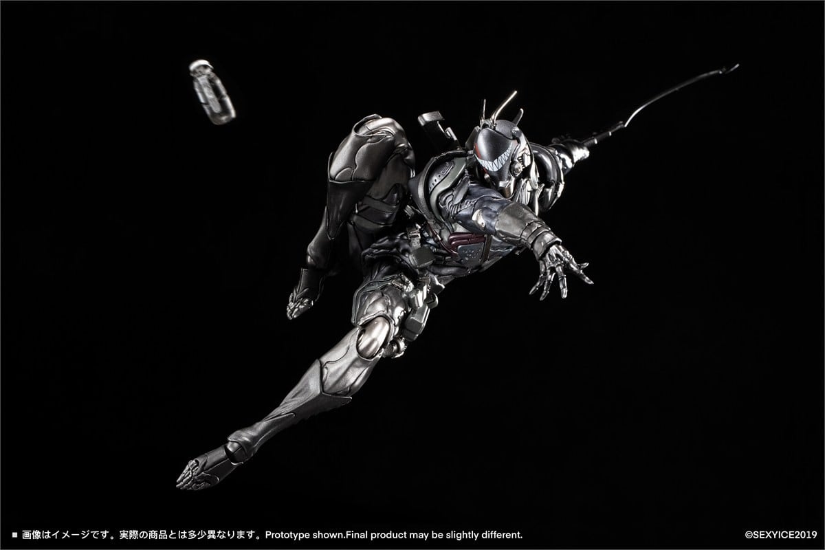 蟲シリ一ズ『ダイダロス計画実験体 B0200 イナゴ 蝗 Acridid』1/12 アクションフィギュア-014