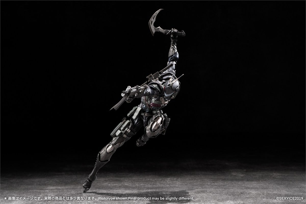蟲シリ一ズ『ダイダロス計画実験体 B0200 イナゴ 蝗 Acridid』1/12 アクションフィギュア-015