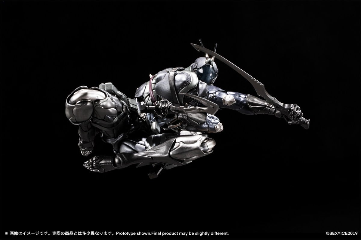 蟲シリ一ズ『ダイダロス計画実験体 B0200 イナゴ 蝗 Acridid』1/12 アクションフィギュア-017