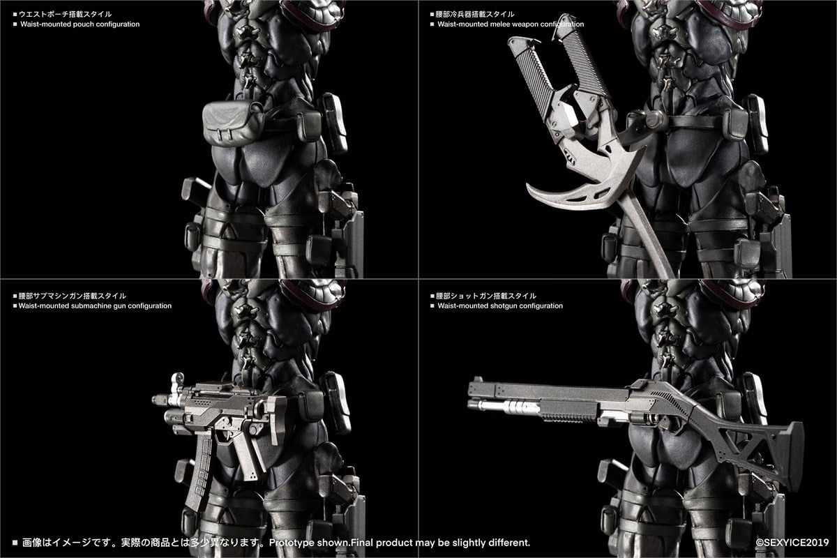 蟲シリ一ズ『ダイダロス計画実験体 B0200 イナゴ 蝗 Acridid』1/12 アクションフィギュア-029