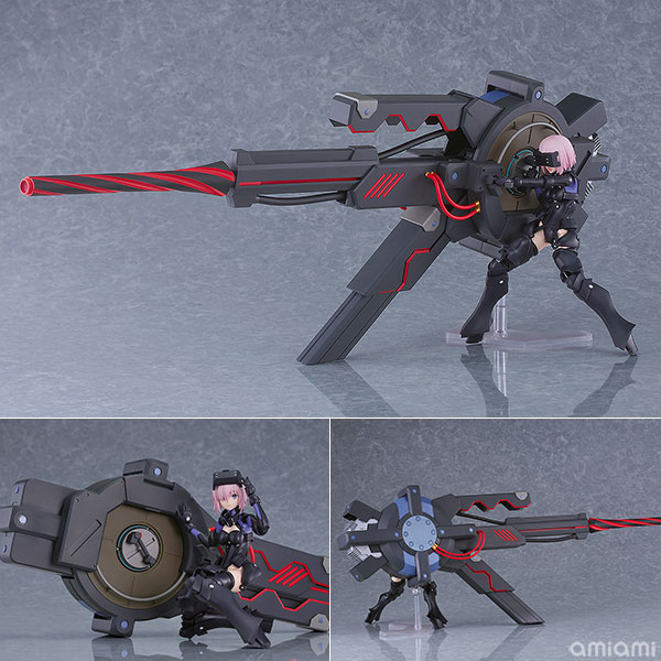 【限定販売】PLAMATEA『シールダー/マシュ・キリエライト〔オルテナウス〕 Black Barrel Edition』Fate/Grand Order プラモデル