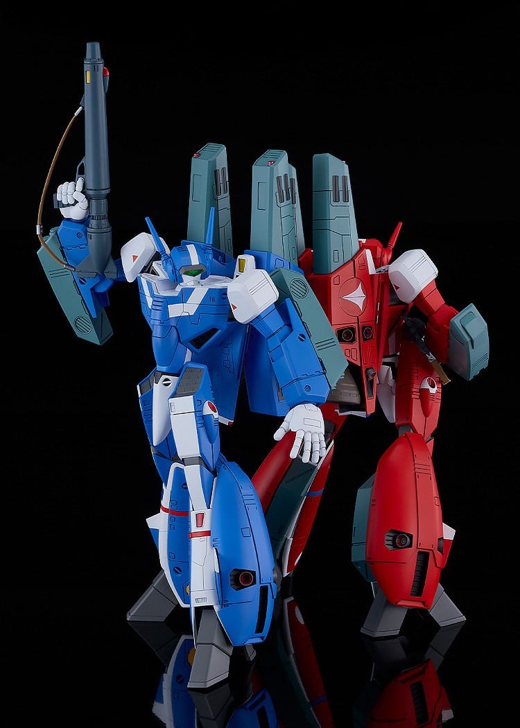 PLAMAX PX21『VF-1J スーパーバトロイド (マクシミリアン・ジーナス機)』超時空要塞マクロス 1/72 プラモデル-008