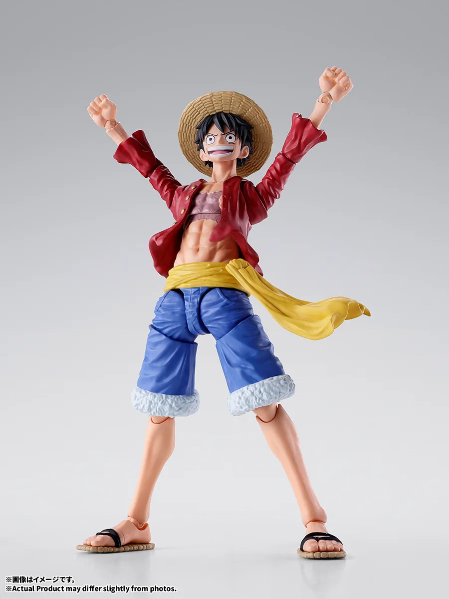 S.H.Figuarts『モンキー・D・ルフィ -新世界-』ONE PIECE 可動フィギュア-005