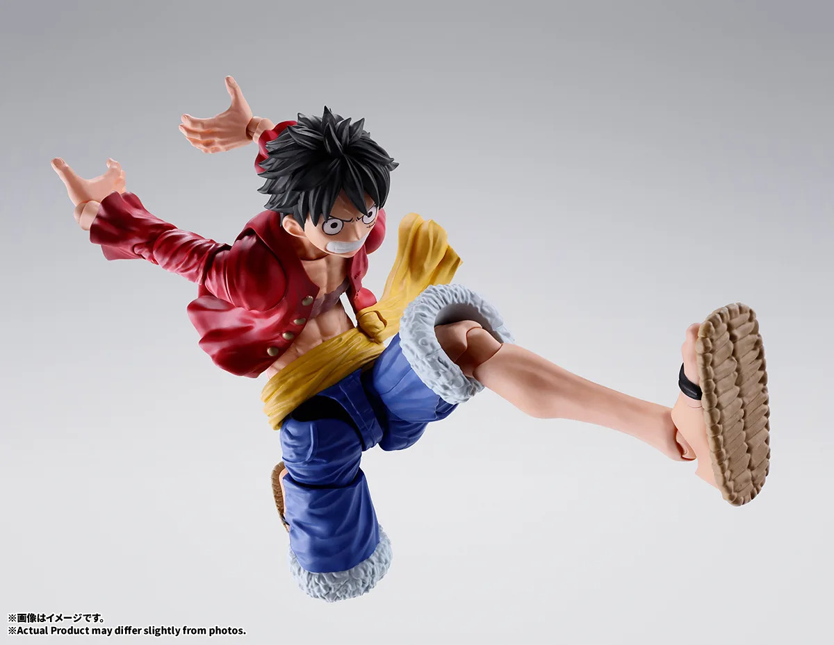 S.H.Figuarts『モンキー・D・ルフィ -新世界-』ONE PIECE 可動フィギュア-008