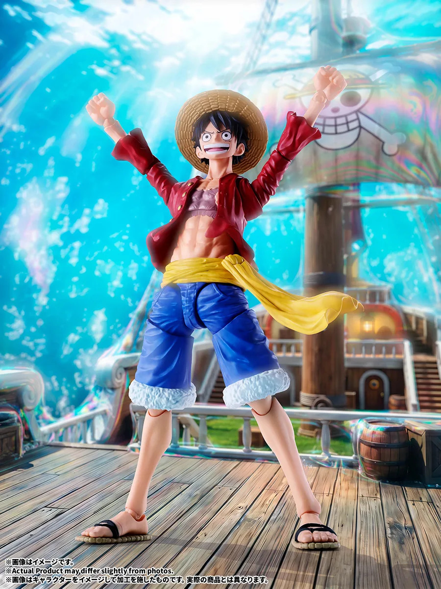 S.H.Figuarts『モンキー・D・ルフィ -新世界-』ONE PIECE 可動フィギュア-009
