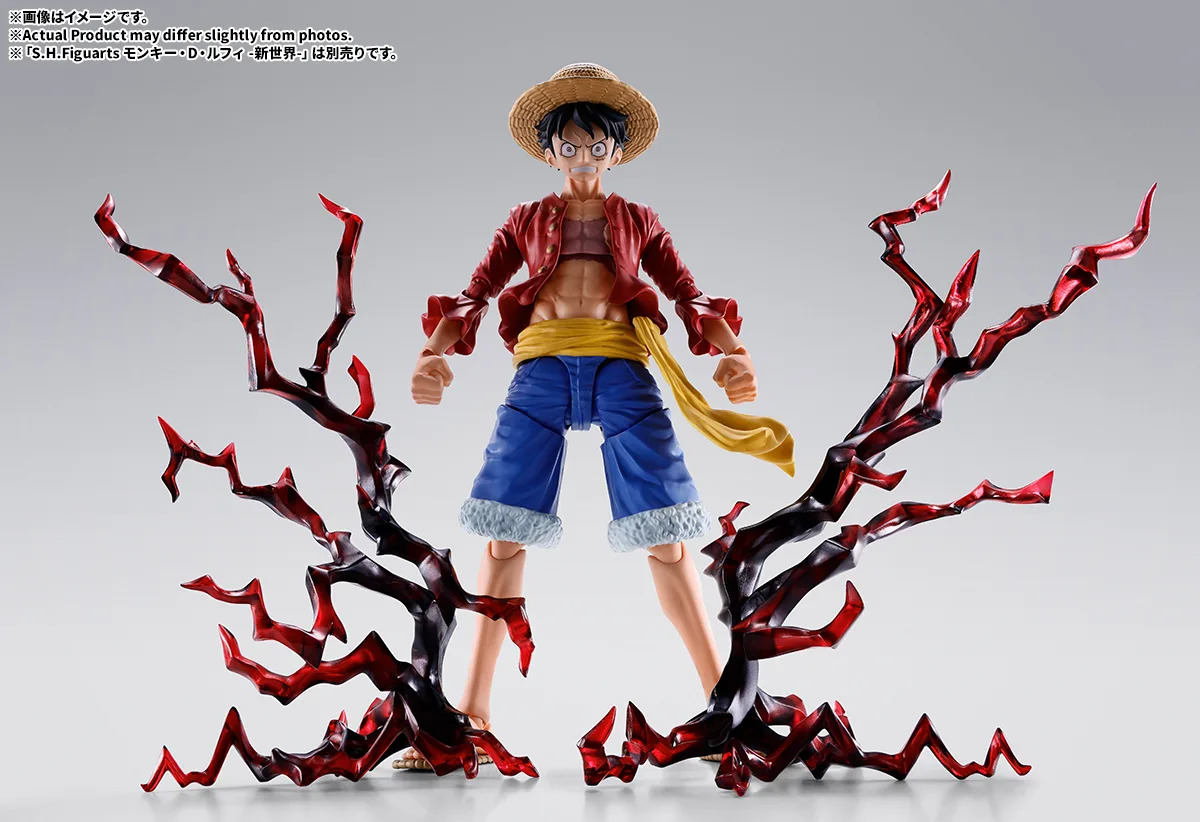 S.H.Figuarts『モンキー・D・ルフィ -新世界-』ONE PIECE 可動フィギュア-011