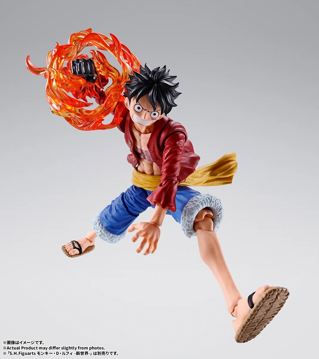 S.H.Figuarts『モンキー・D・ルフィ -新世界-』ONE PIECE 可動フィギュア-013