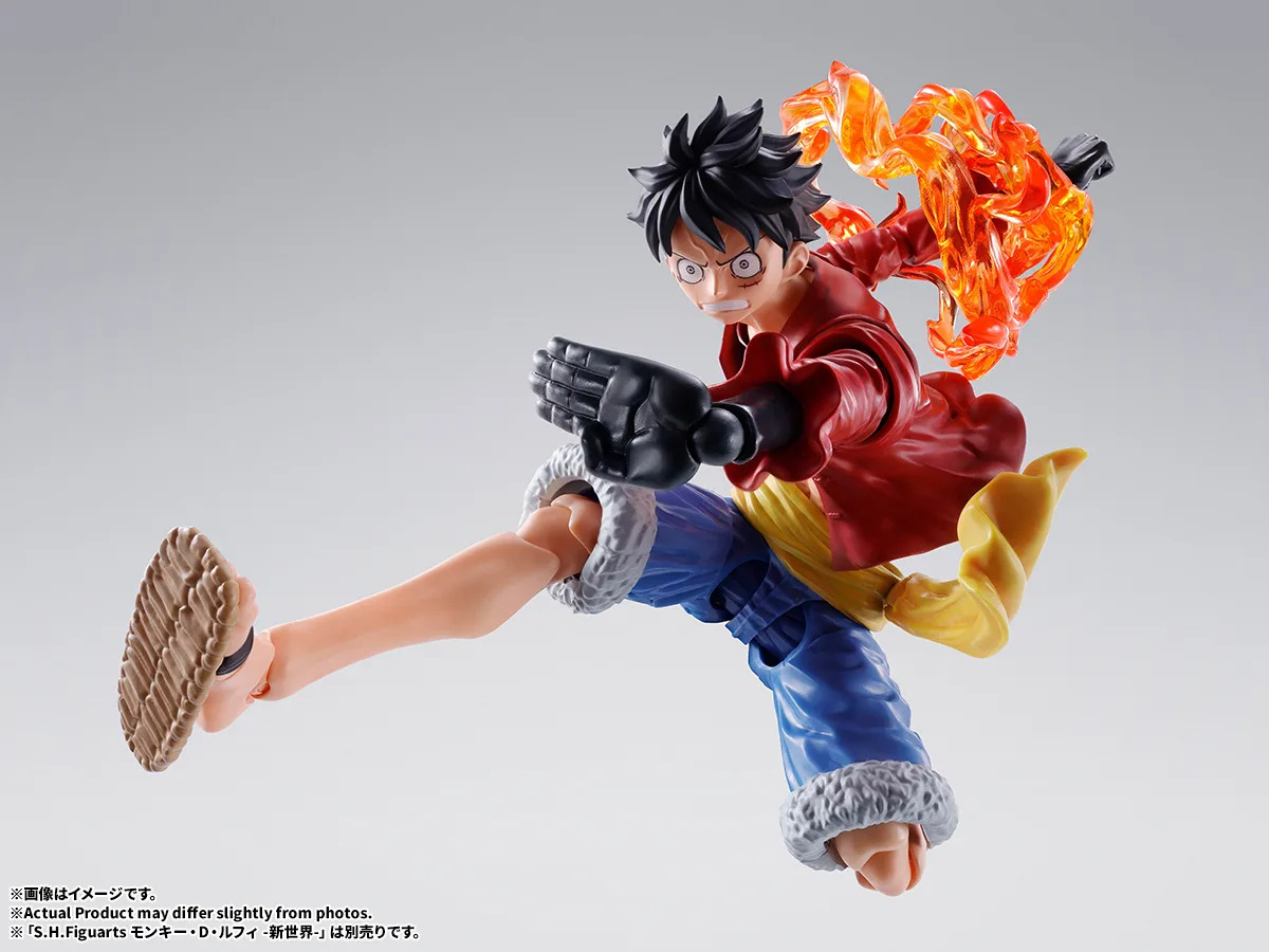 S.H.Figuarts『モンキー・D・ルフィ -新世界-』ONE PIECE 可動フィギュア-014