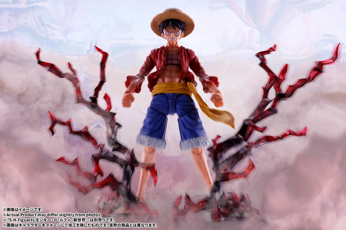 S.H.Figuarts『モンキー・D・ルフィ -新世界-』ONE PIECE 可動フィギュア-015