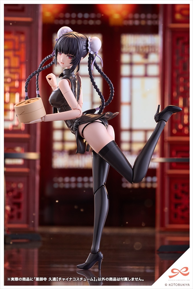 創彩少女庭園『薬師寺 久遠［チャイナコスチューム］』1/10 プラモデル-002