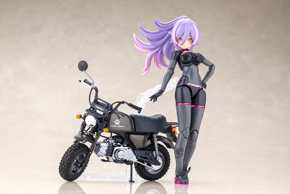 メガミデバイス『PUNI☆MOFU レーシングラン with Honda Z50J ゴリラ』プラモデル-012