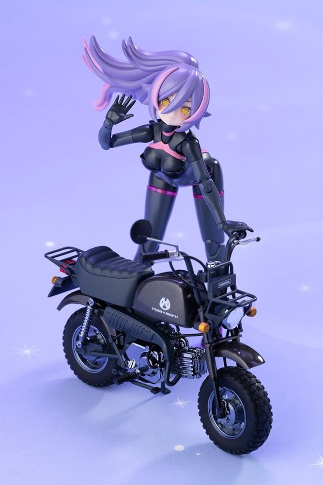 メガミデバイス『PUNI☆MOFU レーシングラン with Honda Z50J ゴリラ』プラモデル-017