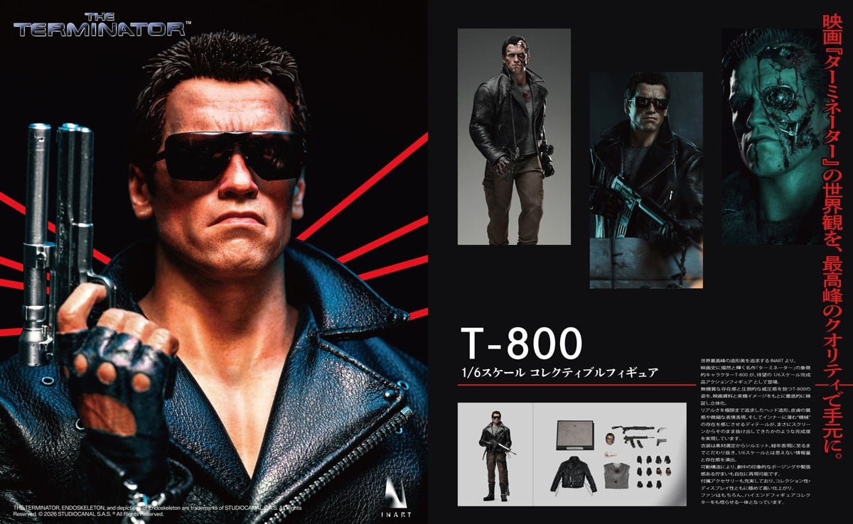 ターミネーター『T-800』1/6 完成品アクションフィギュア-027