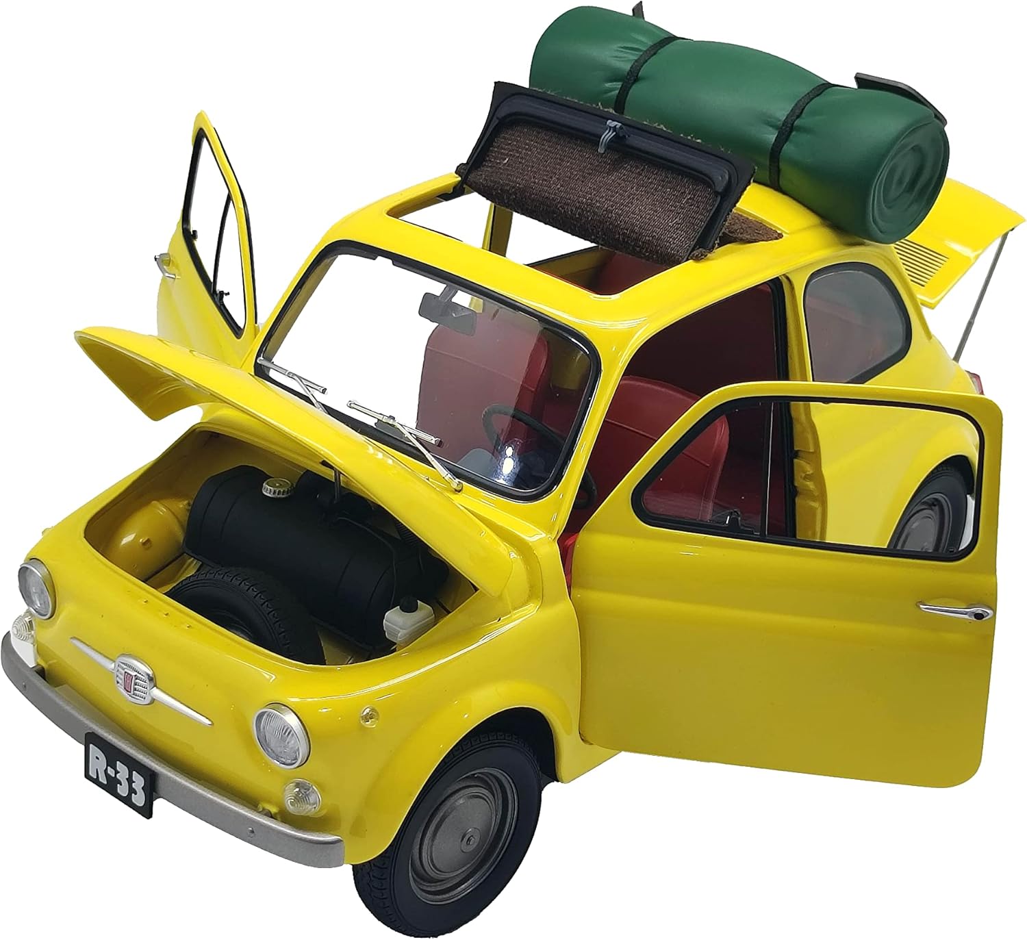 キャラクタービークルシリーズ『FIAT500』ルパン三世 カリオストロの城  1/12 ミニカー【エスワンフォー】