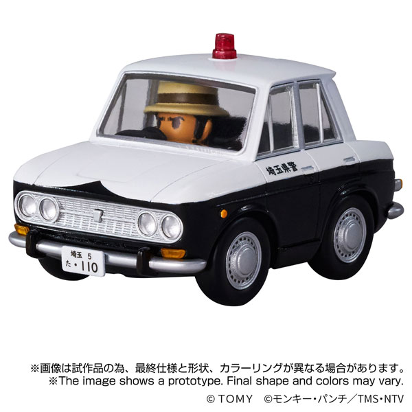 Q VILLAGE『QV-09 日産 ブルーバード パトカー』ルパン三世 カリオストロの城 ミニカー