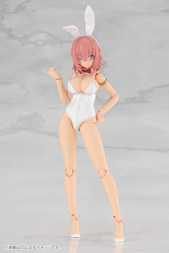 フレームアームズ・ガール『ドゥルガーI〈Bunny Style -ホワイト-〉』プラモデル-001