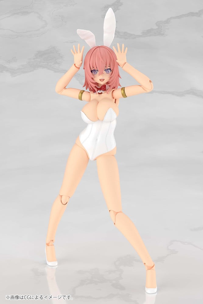 フレームアームズ・ガール『ドゥルガーI〈Bunny Style -ホワイト-〉』プラモデル-003