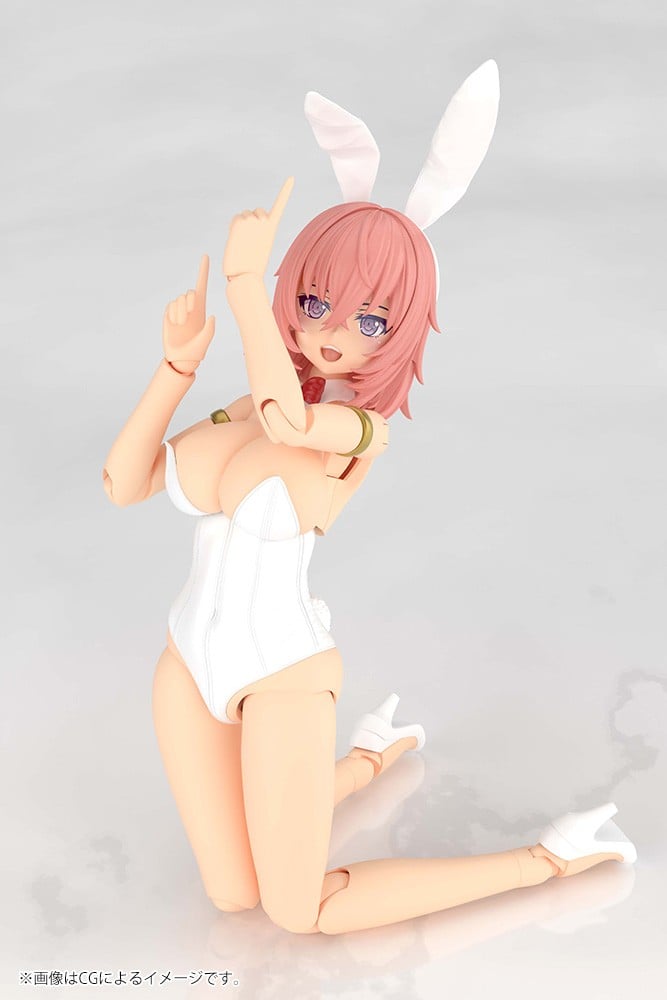 フレームアームズ・ガール『ドゥルガーI〈Bunny Style -ホワイト-〉』プラモデル-008