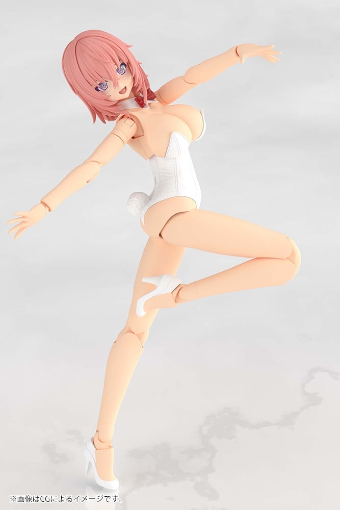 フレームアームズ・ガール『ドゥルガーI〈Bunny Style -ホワイト-〉』プラモデル-009