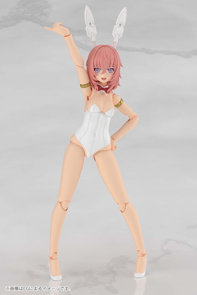 フレームアームズ・ガール『ドゥルガーI〈Bunny Style -ホワイト-〉』プラモデル-011