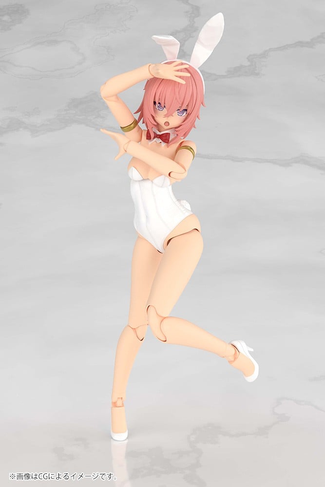 フレームアームズ・ガール『ドゥルガーI〈Bunny Style -ホワイト-〉』プラモデル-012