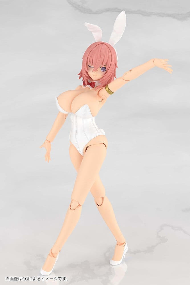 フレームアームズ・ガール『ドゥルガーI〈Bunny Style -ホワイト-〉』プラモデル-013