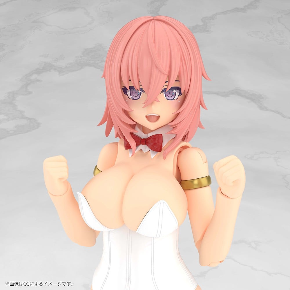 フレームアームズ・ガール『ドゥルガーI〈Bunny Style -ホワイト-〉』プラモデル-015