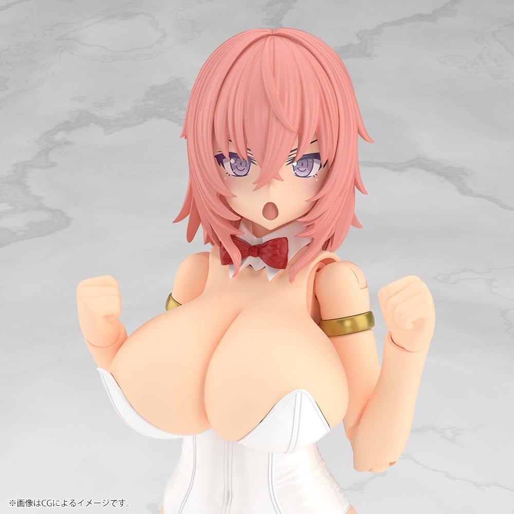 フレームアームズ・ガール『ドゥルガーI〈Bunny Style -ホワイト-〉』プラモデル-016