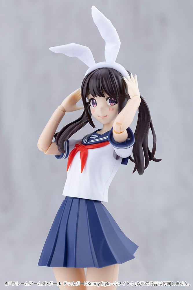 フレームアームズ・ガール『ドゥルガーI〈Bunny Style -ホワイト-〉』プラモデル-020