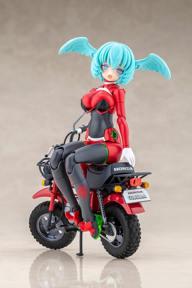 メガミデバイス『PUNI☆MOFU レーシングシャオ with Honda Z50J ゴリラ』プラモデル-001