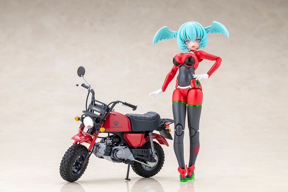 メガミデバイス『PUNI☆MOFU レーシングシャオ with Honda Z50J ゴリラ』プラモデル-012