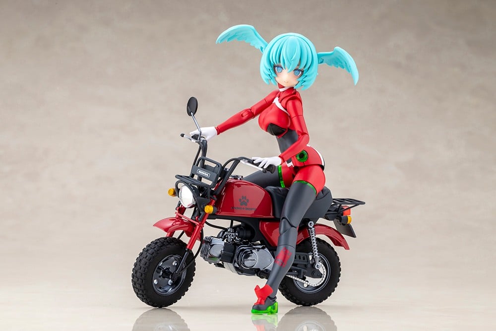 メガミデバイス『PUNI☆MOFU レーシングシャオ with Honda Z50J ゴリラ』プラモデル-013