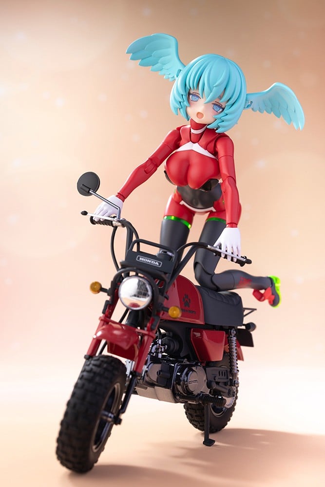 メガミデバイス『PUNI☆MOFU レーシングシャオ with Honda Z50J ゴリラ』プラモデル-018
