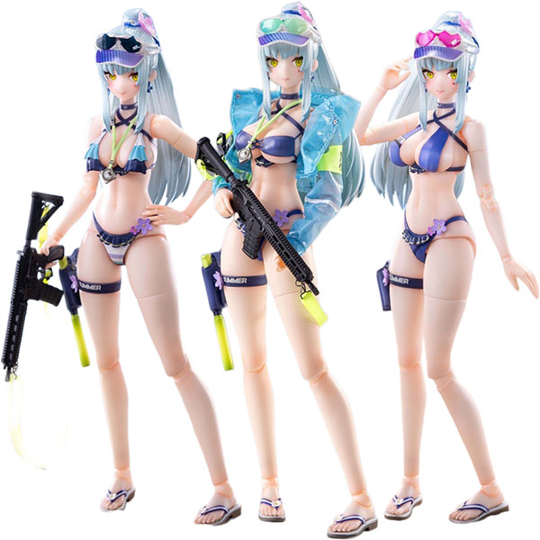 pocket art PA013『クルカイ 蒼き軌跡Ver. 豪華版 』ドールズフロントライン2：エクシリウム 1/12 完成品アクションフィギュア