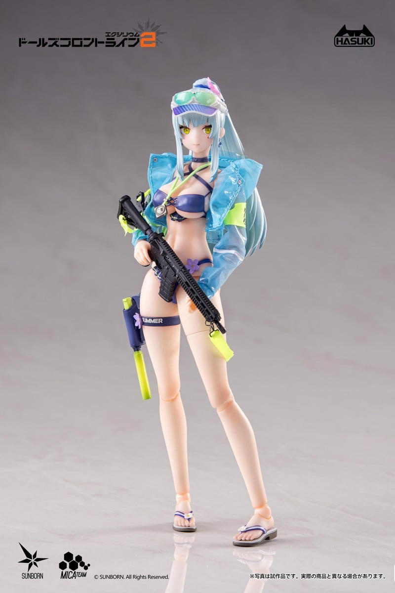 pocket art PA013『クルカイ 蒼き軌跡Ver. 豪華版 』ドールズフロントライン2：エクシリウム 1/12 完成品アクションフィギュア-001