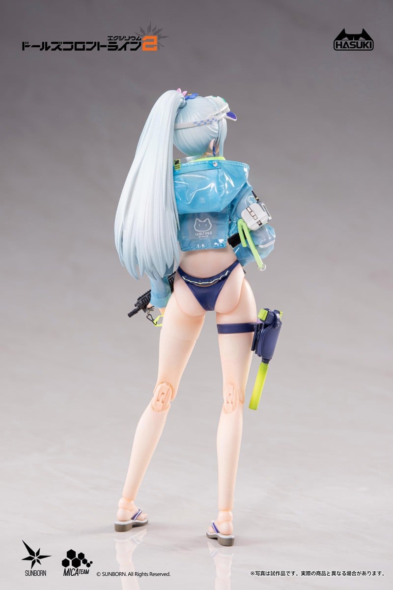 pocket art PA013『クルカイ 蒼き軌跡Ver. 豪華版 』ドールズフロントライン2：エクシリウム 1/12 完成品アクションフィギュア-002